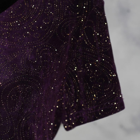 Byer Studio California Purple Shimmer Dress - Picture 4 of 12